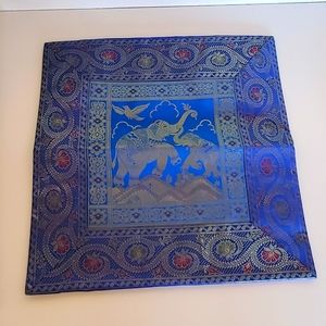 🔥 SOLD Brand New Blue zippered Pillow Cover Case from Thailand